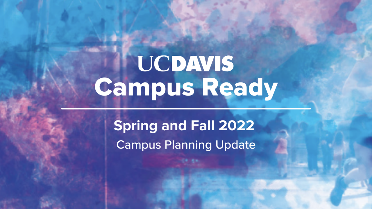 Planning for Spring and Fall Quarter UC Davis Leadership